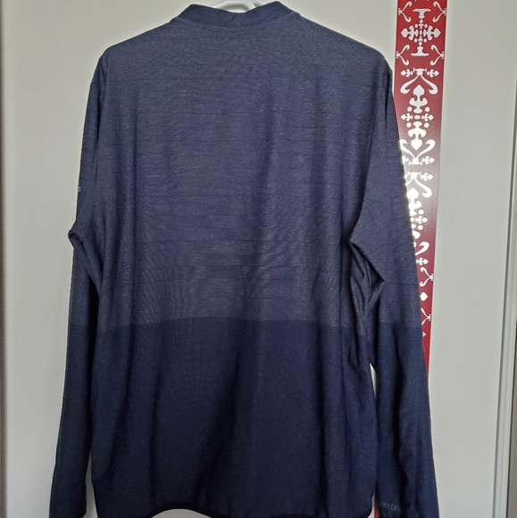 Toronto Maple Leafs Adidas Climacool Zip Up Jacket. Blue. Medium. - Picture 2 of 9